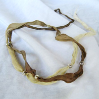 Silver Silk Tan