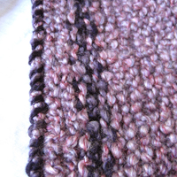 Purple Stripe Scarf