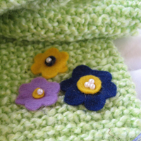 Spring Flowers Scarf